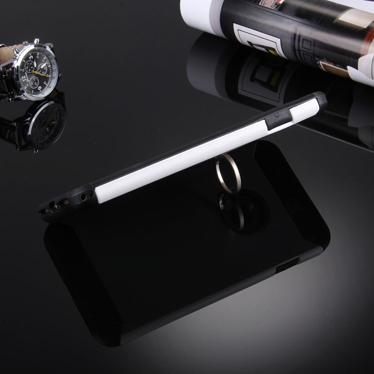 For iPhone 8 Plus & 7 Plus   Anti-Drop Shockproof Dual Layer TPU + PC Protective Case with Hidden Ring Holder