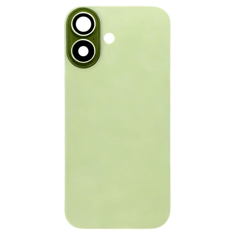 For iPhone 17 Glass Battery Back Cover with Camera Lens Frame