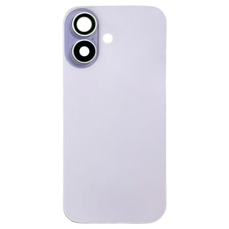 For iPhone 17 Glass Battery Back Cover with Camera Lens Frame