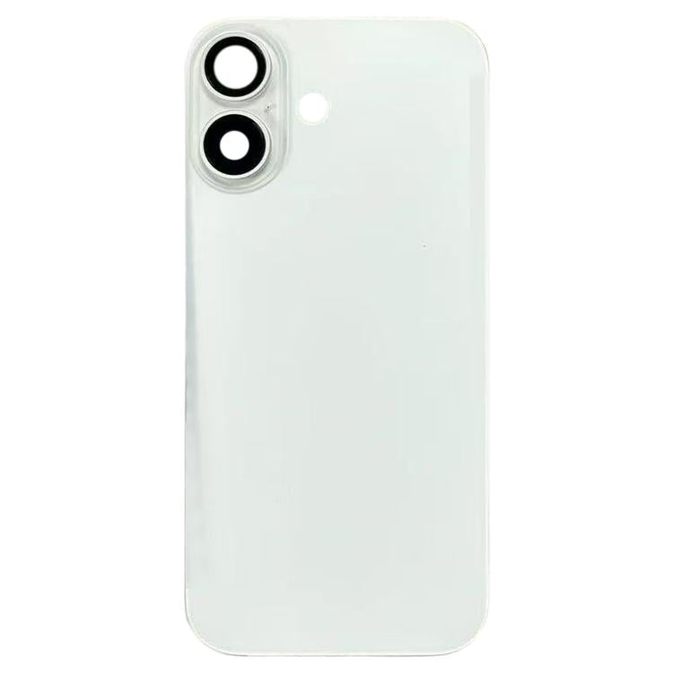 For iPhone 17 Glass Battery Back Cover with Camera Lens Frame