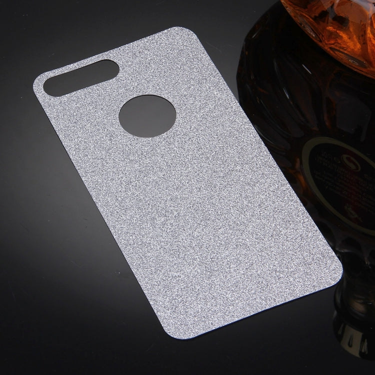 10 PCS for iPhone 8 Plus & 7 Plus   Glitter Powder Paper, Must Use with Transparent TPU Case(Silver)