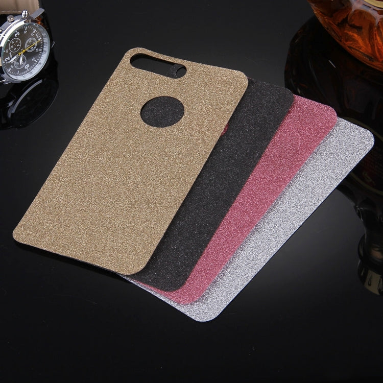 10 PCS for iPhone 8 Plus & 7 Plus   Glitter Powder Paper, Must Use with Transparent TPU Case(Silver)