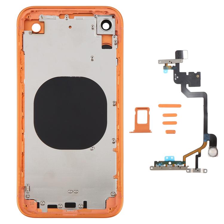 Back Housing Cover with Appearance Imitation of iP17 Pro for iPhone XR