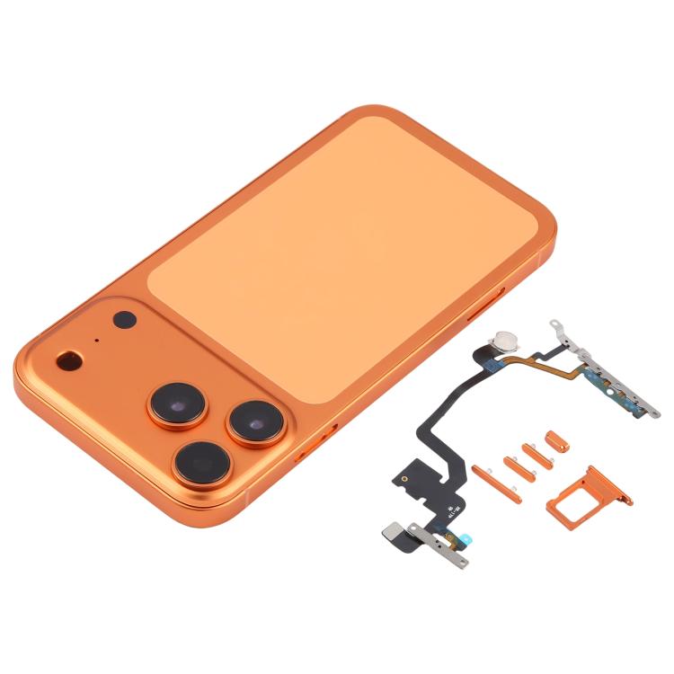 Back Housing Cover with Appearance Imitation of iP17 Pro for iPhone XR