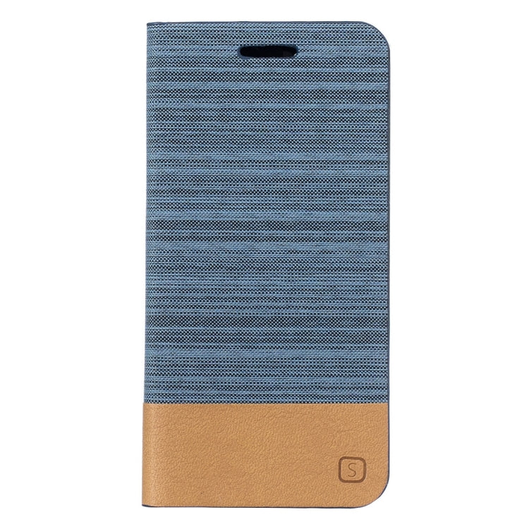 For iPhone 8 Plus & 7 Plus   Canvas Pattern PU + TPU Horizontal Flip Leather Case with Holder & Card Slots