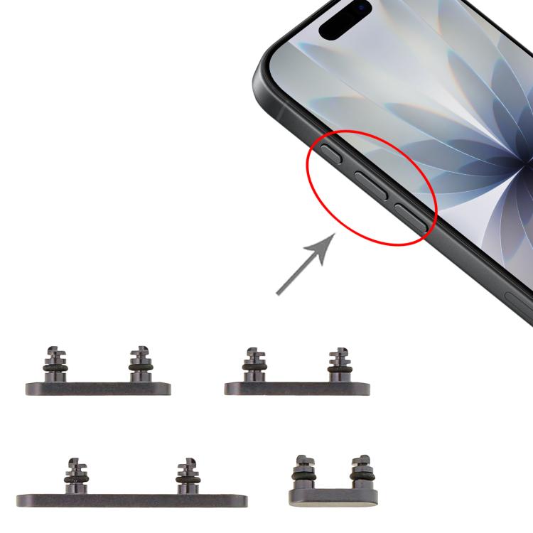 For iPhone 17 Power Button and Volume Control Button