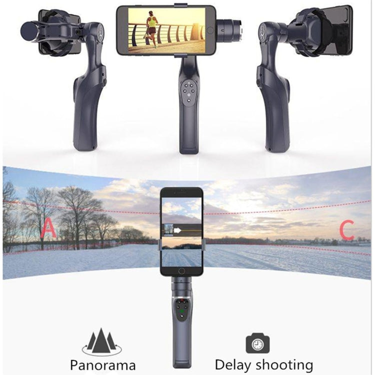 JJ-1S Vibration Reduction Bluetooth Wireless Handheld Selfie Monopod Stabilizer Self-timer Lever with Balance System, For iPhone, Galaxy, Huawei, Xiaomi, LG, HTC and Other Smart Phones