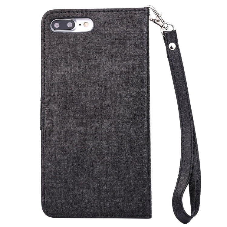 For iPhone 8 Plus & 7 Plus   Oracle Texture Separable Horizontal Flip Leather Case with Card Slots & Wallet & Photo Frame & Lanyard