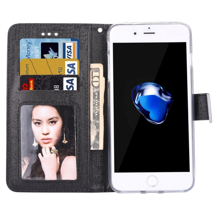 For iPhone 8 Plus & 7 Plus   Oracle Texture Separable Horizontal Flip Leather Case with Card Slots & Wallet & Photo Frame & Lanyard
