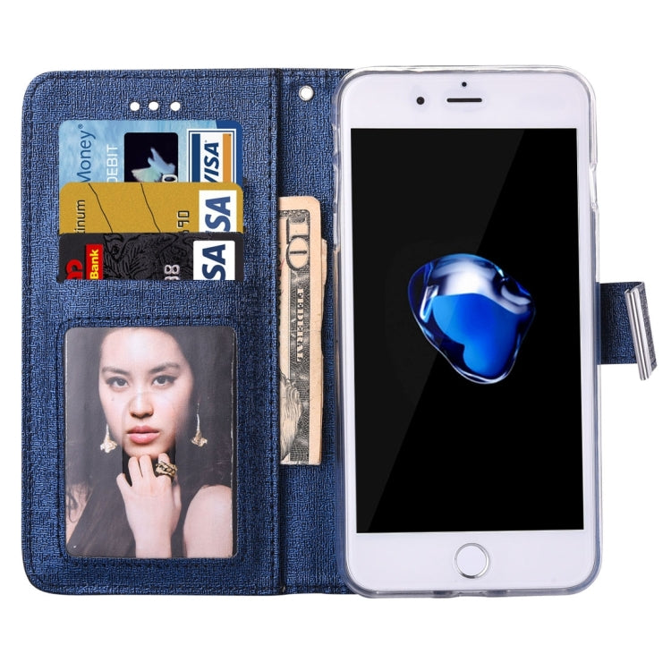 For iPhone 8 Plus & 7 Plus   Oracle Texture Separable Horizontal Flip Leather Case with Card Slots & Wallet & Photo Frame & Lanyard