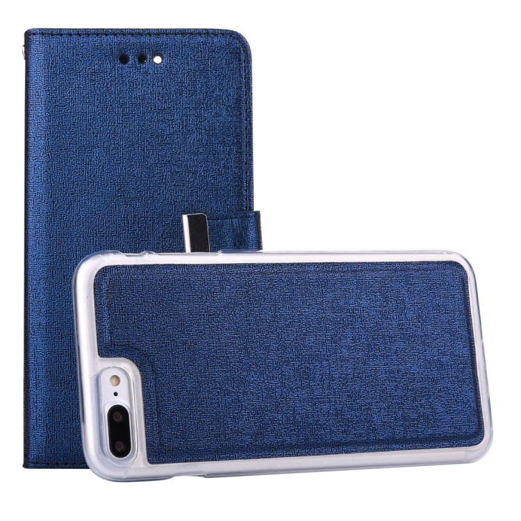 For iPhone 8 Plus & 7 Plus   Oracle Texture Separable Horizontal Flip Leather Case with Card Slots & Wallet & Photo Frame & Lanyard