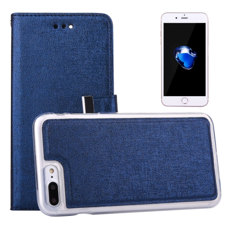 For iPhone 8 Plus & 7 Plus   Oracle Texture Separable Horizontal Flip Leather Case with Card Slots & Wallet & Photo Frame & Lanyard