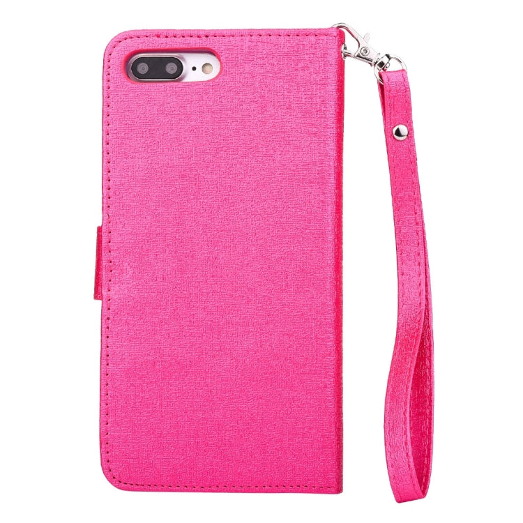 For iPhone 8 Plus & 7 Plus   Oracle Texture Separable Horizontal Flip Leather Case with Card Slots & Wallet & Photo Frame & Lanyard