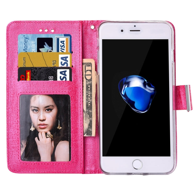 For iPhone 8 Plus & 7 Plus   Oracle Texture Separable Horizontal Flip Leather Case with Card Slots & Wallet & Photo Frame & Lanyard