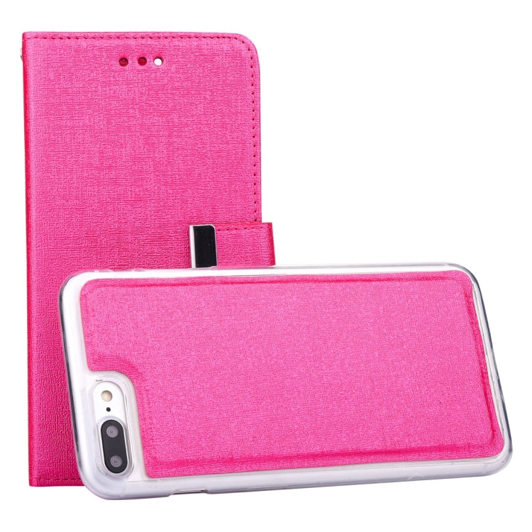For iPhone 8 Plus & 7 Plus   Oracle Texture Separable Horizontal Flip Leather Case with Card Slots & Wallet & Photo Frame & Lanyard