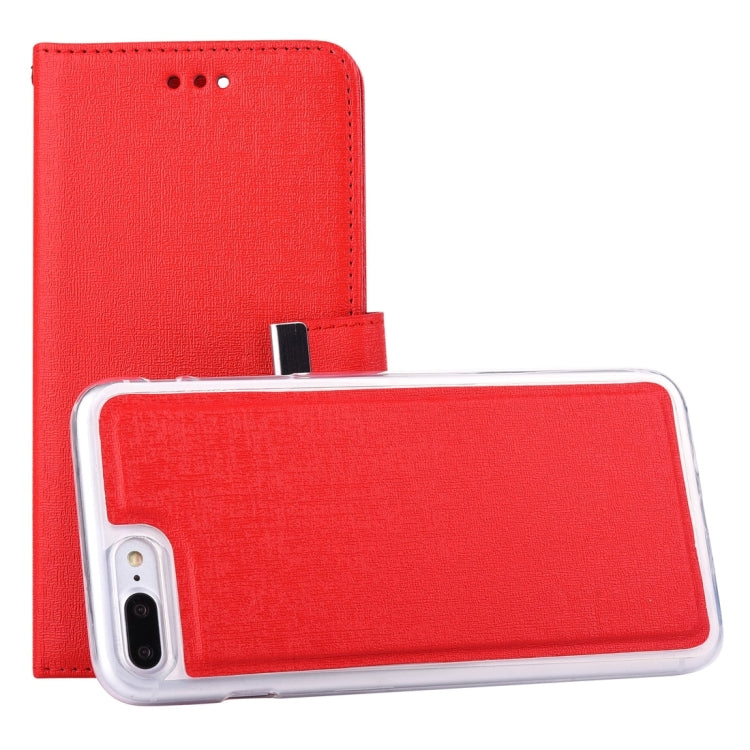 For iPhone 8 Plus & 7 Plus   Oracle Texture Separable Horizontal Flip Leather Case with Card Slots & Wallet & Photo Frame & Lanyard