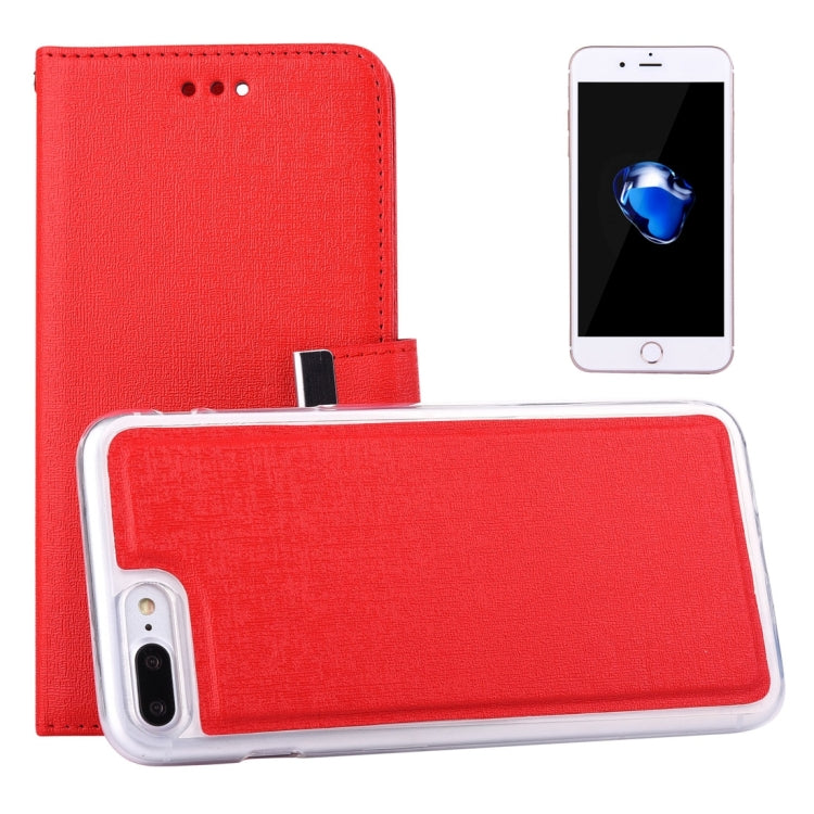 For iPhone 8 Plus & 7 Plus   Oracle Texture Separable Horizontal Flip Leather Case with Card Slots & Wallet & Photo Frame & Lanyard