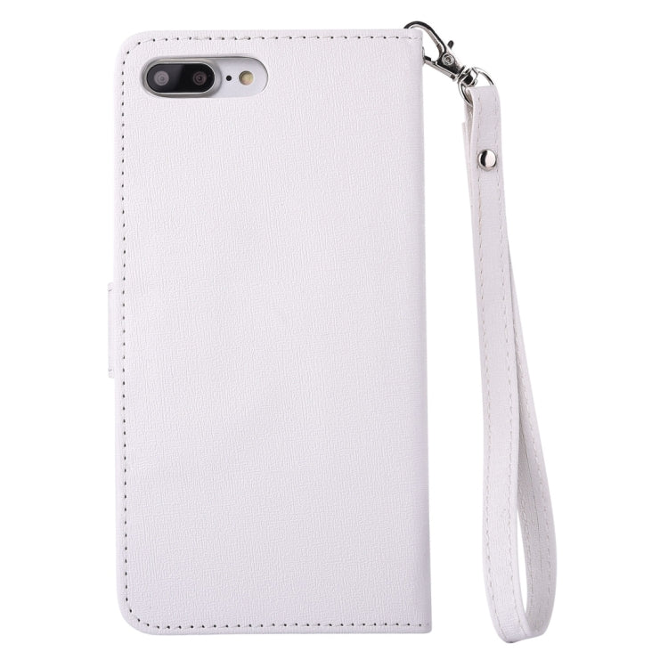 For iPhone 8 Plus & 7 Plus   Oracle Texture Separable Horizontal Flip Leather Case with Card Slots & Wallet & Photo Frame & Lanyard