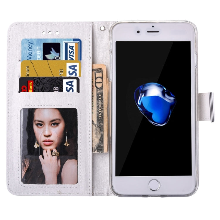 For iPhone 8 Plus & 7 Plus   Oracle Texture Separable Horizontal Flip Leather Case with Card Slots & Wallet & Photo Frame & Lanyard