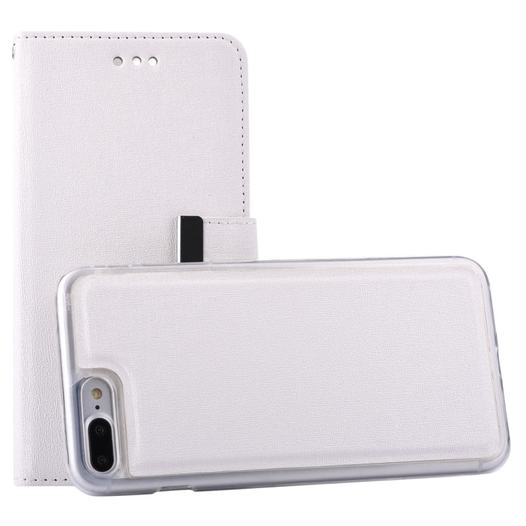 For iPhone 8 Plus & 7 Plus   Oracle Texture Separable Horizontal Flip Leather Case with Card Slots & Wallet & Photo Frame & Lanyard