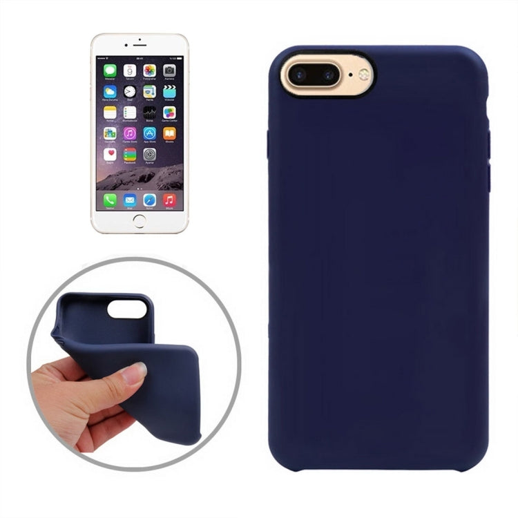 For iPhone 8 Plus & 7 Plus   Classic Smooth Surface Soft TPU Protective Case