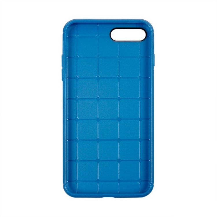 For iPhone 8 Plus & 7 Plus   Honeycomb Texture Soft TPU Protective Case