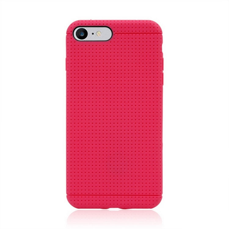 For iPhone 8 Plus & 7 Plus   Honeycomb Texture Soft TPU Protective Case