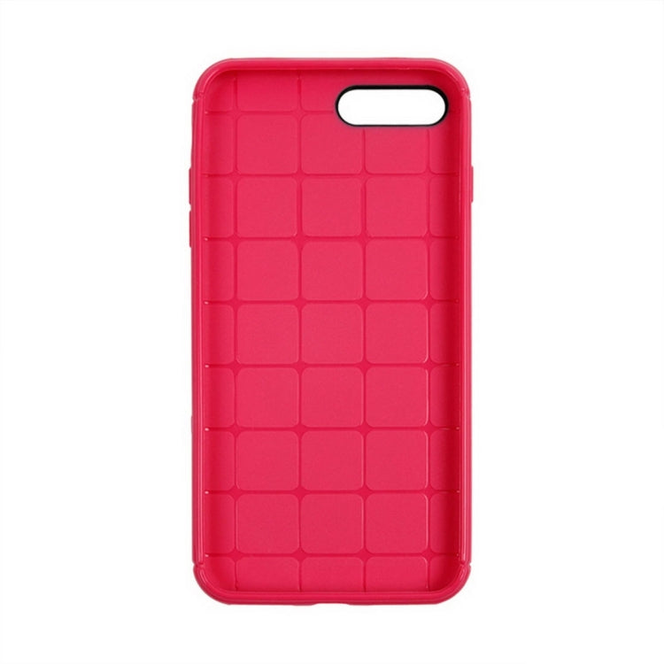 For iPhone 8 Plus & 7 Plus   Honeycomb Texture Soft TPU Protective Case