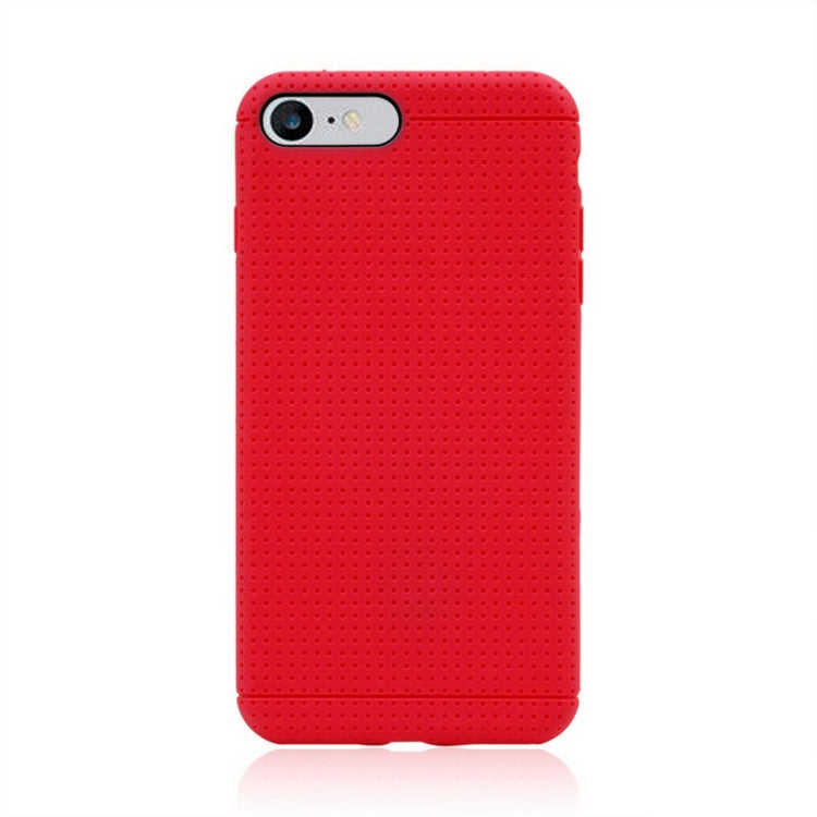 For iPhone 8 Plus & 7 Plus   Honeycomb Texture Soft TPU Protective Case