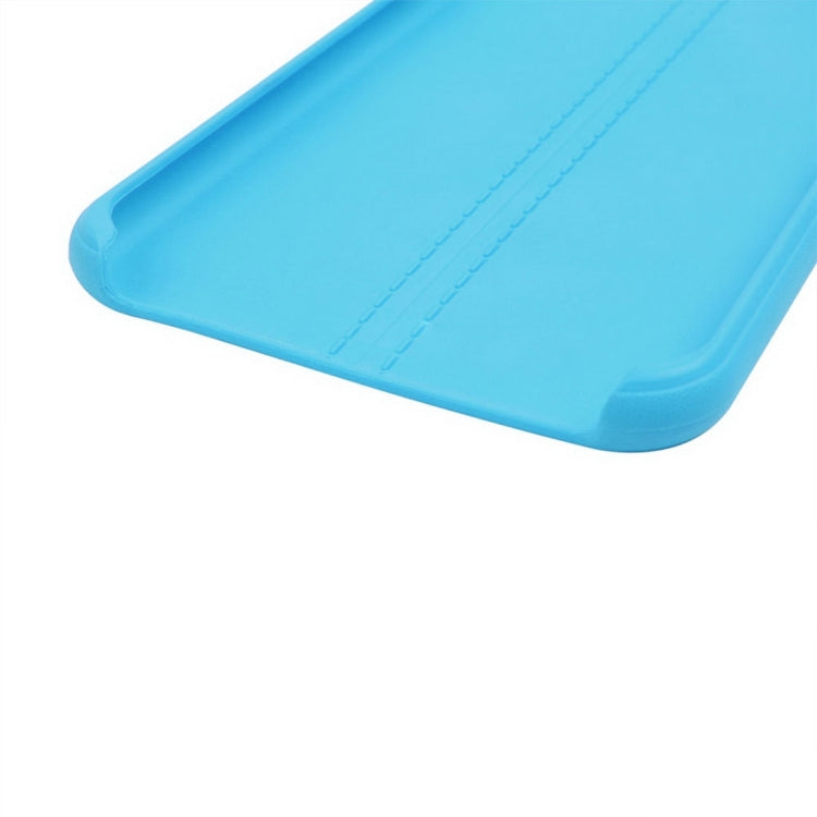 For iPhone 8 Plus & 7 Plus   Central Double Line Smooth Surface Soft TPU Protective Case