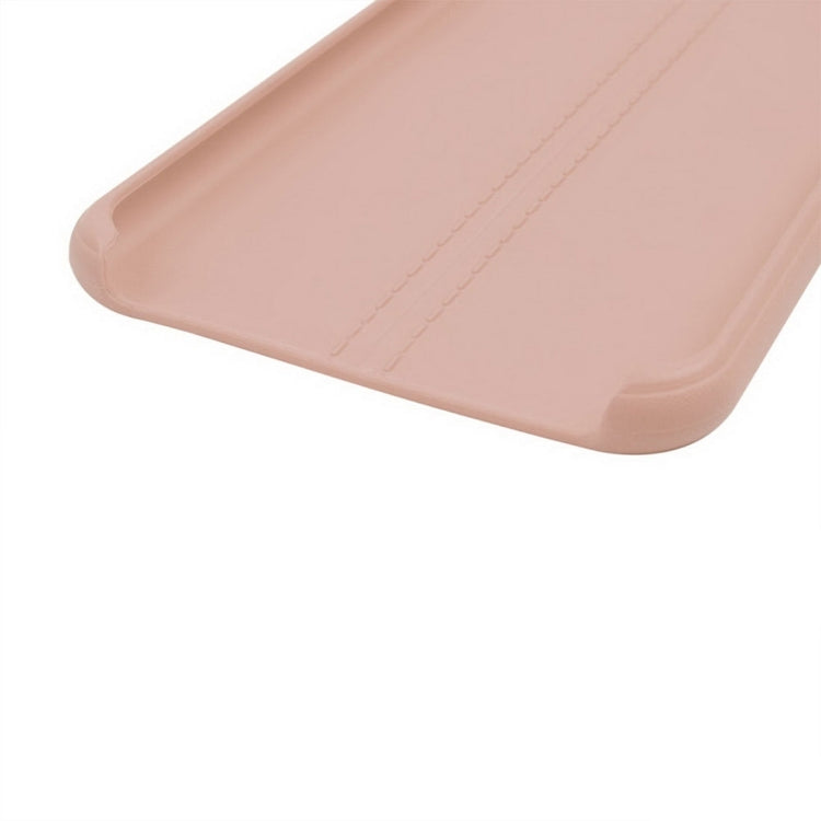 For iPhone 8 Plus & 7 Plus   Central Double Line Smooth Surface Soft TPU Protective Case