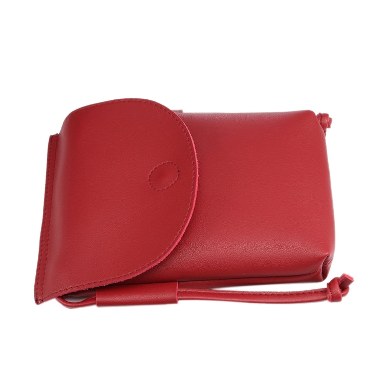 Universal Multi-function Litchi Texture Large Capacity Vertical Flip Genuine Leather Shoulder Bag for iPhone 7 Plus / Sony Xperia Z5 / Huawei P9 Plus, Size: 20.5 x 14.0 x 3.0cm