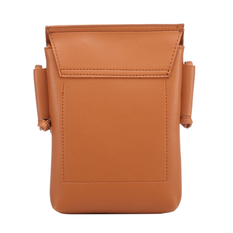 Universal Multi-function Litchi Texture Large Capacity Vertical Flip Genuine Leather Shoulder Bag for iPhone 7 Plus / Sony Xperia Z5 / Huawei P9 Plus, Size: 20.5 x 14.0 x 3.0cm