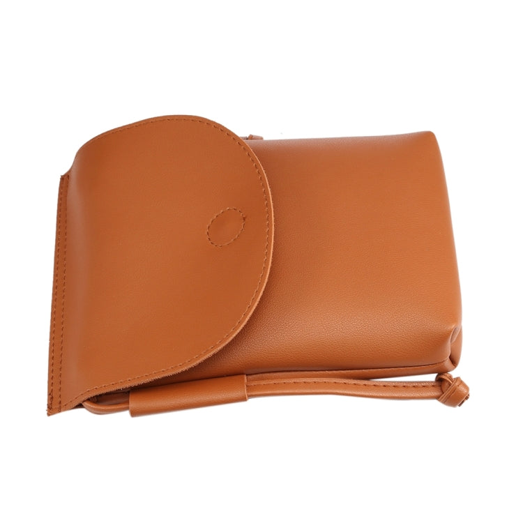 Universal Multi-function Litchi Texture Large Capacity Vertical Flip Genuine Leather Shoulder Bag for iPhone 7 Plus / Sony Xperia Z5 / Huawei P9 Plus, Size: 20.5 x 14.0 x 3.0cm
