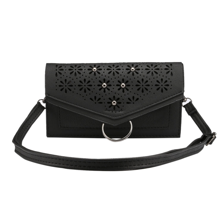 Universal Multi-function Crazy Horse Texture Four Layer Vertical Flip Shoulder Bag / Hand Bag for iPhone 7 Plus / Sony Xperia Z5 / Huawei P9 Plus, Size: 20.0 x 10.8 x 3.0cm