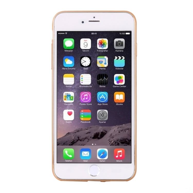 For iPhone 8 Plus & 7 Plus   Electroplating Hollowed-out Diamond Encrusted TPU Protective Case