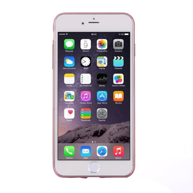 For iPhone 8 Plus & 7 Plus   Electroplating Hollowed-out Diamond Encrusted TPU Protective Case