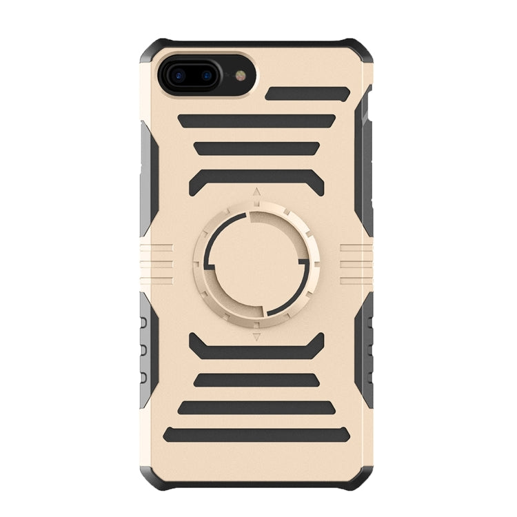 For iPhone 8 Plus & 7 Plus   Multi-function Outdoor Sport Armband with Detachable PC + TPU Combination Case