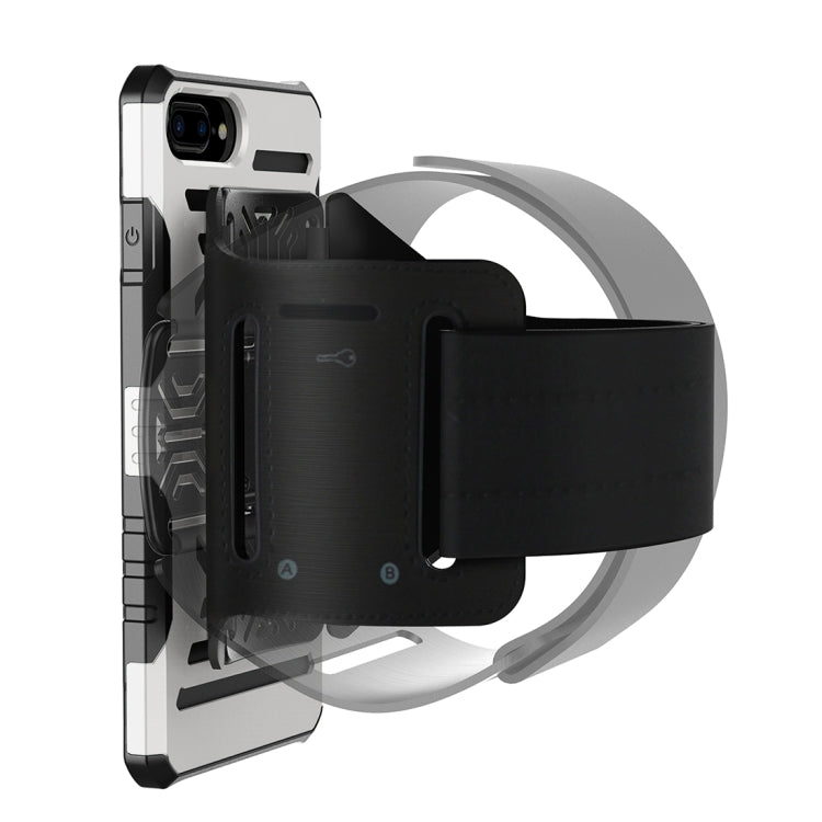 For iPhone 8 Plus & 7 Plus   Multi-function Outdoor Sport Armband with Detachable PC + TPU Combination Case