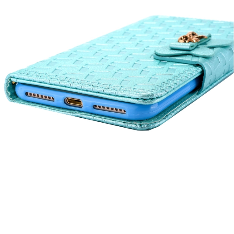 For iPhone 8 Plus & 7 Plus   Bowknot Embossing Horizontal Flip Leather Case with Holder & Card Slots & Wallet