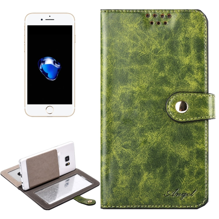 Universal Horizontal Flip Leather Case with Mirror & Holder & Card Slots & Wallet & Photo Frame for iPhone 8 Plus & 7 Plus   & 6s Plus & 6 Plus, Size: 16 x 8.5 x 2 cm