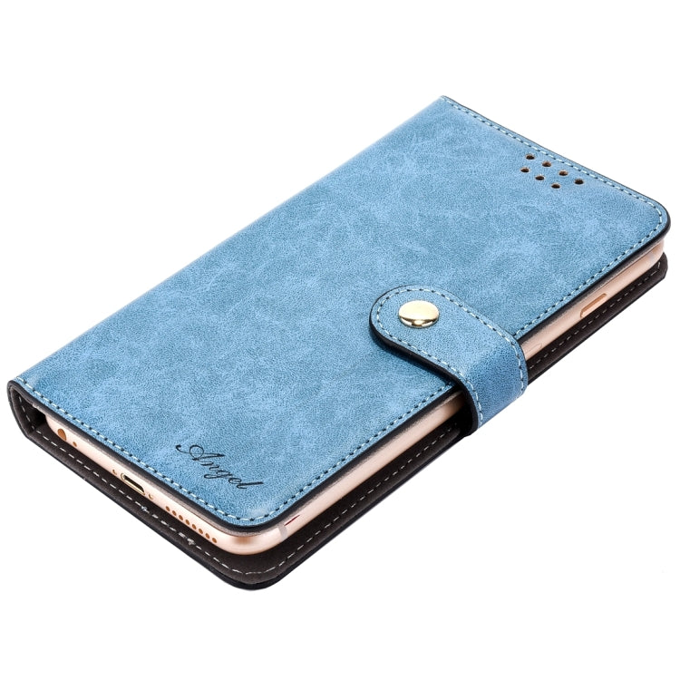 Universal Horizontal Flip Leather Case with Mirror & Holder & Card Slots & Wallet & Photo Frame for iPhone 8 Plus & 7 Plus   & 6s Plus & 6 Plus, Size: 16 x 8.5 x 2 cm