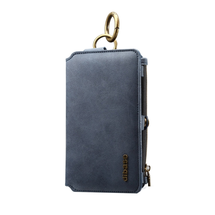 Dibase Multi-function Sheep Bar Material Universal Horizontal Flip Case for iPhone 8 Plus & 7 Plus  /6S Plus/6 Plus with Holder & Card Slots & Photo Frame & Hook & Detachable Back Protective Case