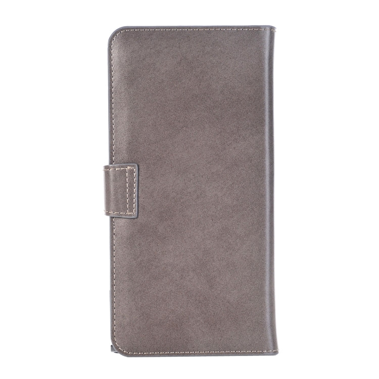 Universal Horizontal Flip Leather Case with Card Slots & Wallet & Photo Frame & Magnetic Buckle for iPhone 8 Plus & 7 Plus   & 6s Plus & 6 Plus & 6s & 6, Galaxy S7 Edge & S7 & S6, Huawei P9 Plus & P9, Size: 185 x 98 x 18 mm