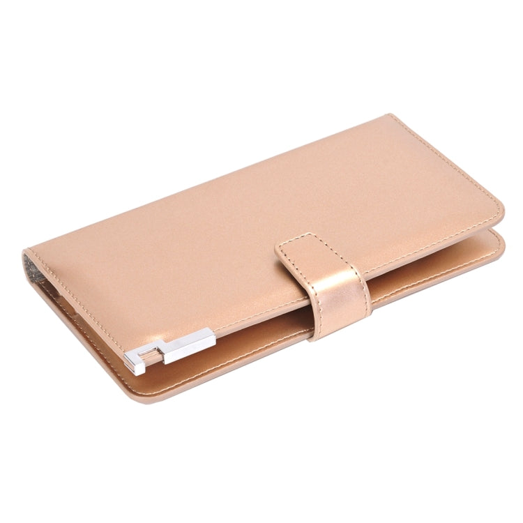 Universal Horizontal Flip Leather Case with Card Slots & Wallet & Photo Frame & Magnetic Buckle for iPhone 8 Plus & 7 Plus   & 6s Plus & 6 Plus & 6s & 6, Galaxy S7 Edge & S7 & S6, Huawei P9 Plus & P9, Size: 185 x 98 x 18 mm