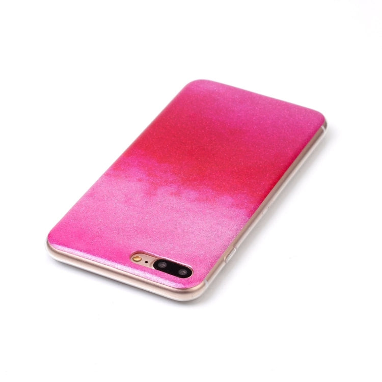 For iPhone 8 Plus & 7 Plus   Glitter Powder Soft TPU Protective Cover Case