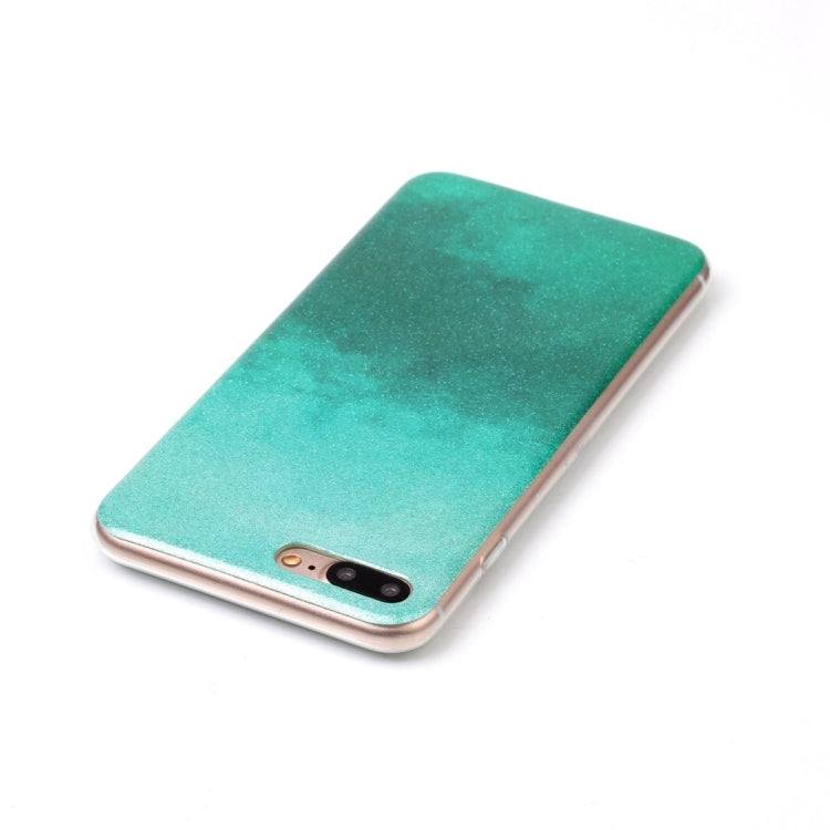 For iPhone 8 Plus & 7 Plus   Glitter Powder Soft TPU Protective Cover Case