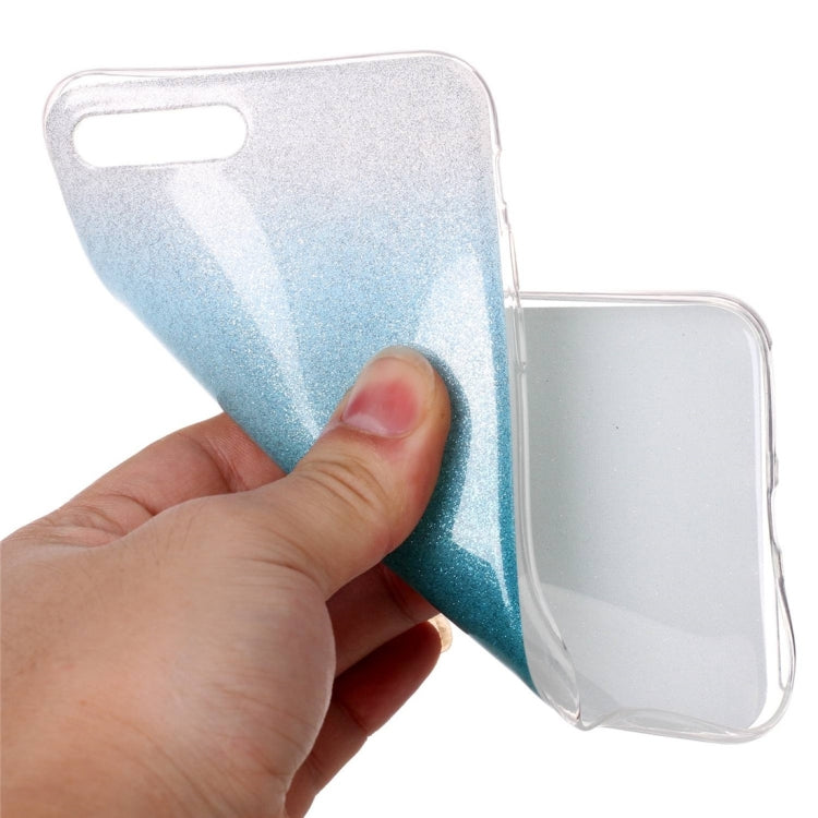 For iPhone 8 Plus & 7 Plus   Glitter Powder Soft TPU Protective Cover Case