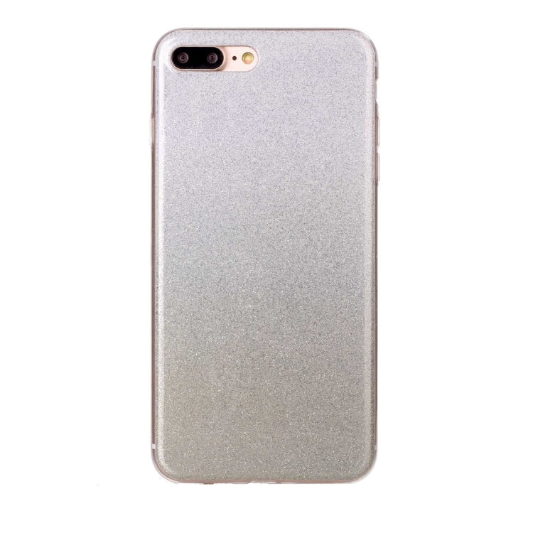 For iPhone 8 Plus & 7 Plus   Glitter Powder Soft TPU Protective Cover Case