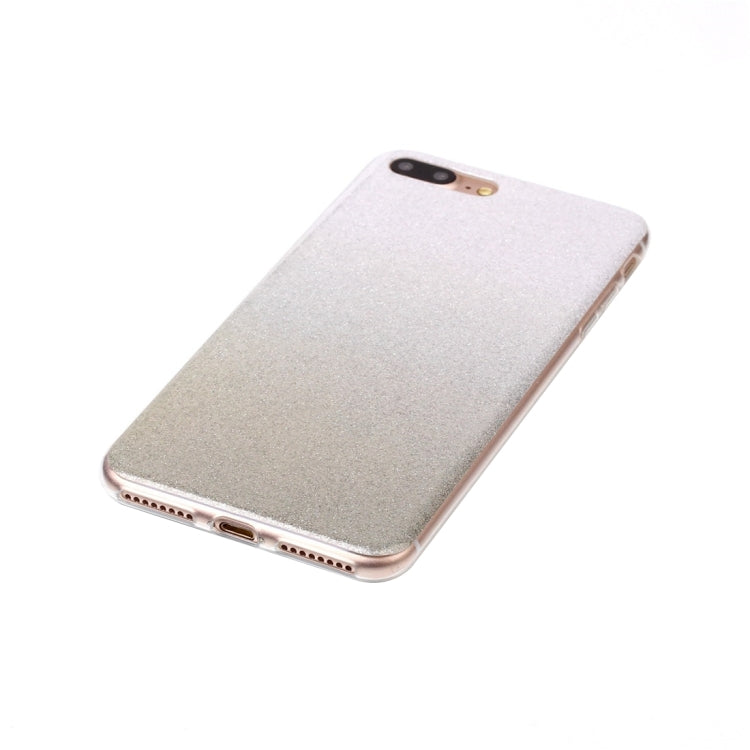 For iPhone 8 Plus & 7 Plus   Glitter Powder Soft TPU Protective Cover Case